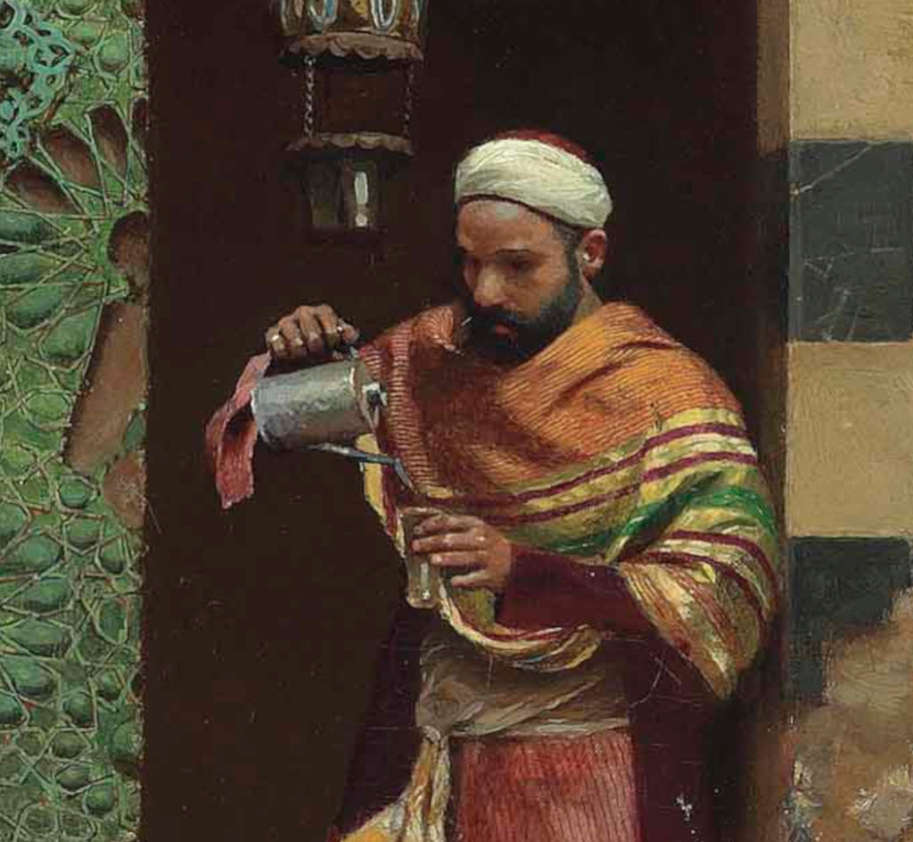 Raphael von Ambros Fine Art Print : The Lamp Tender