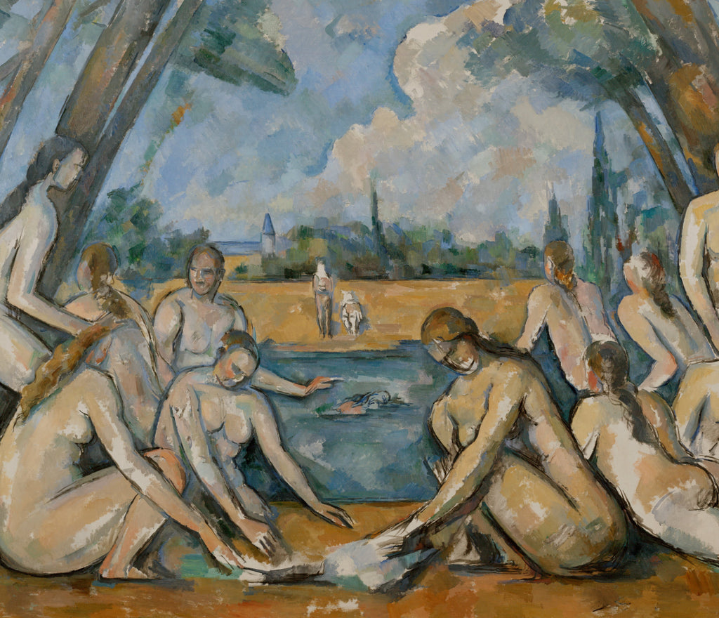 Paul Cézanne Post-Impressionist Fine Art Print, The Large Bathers