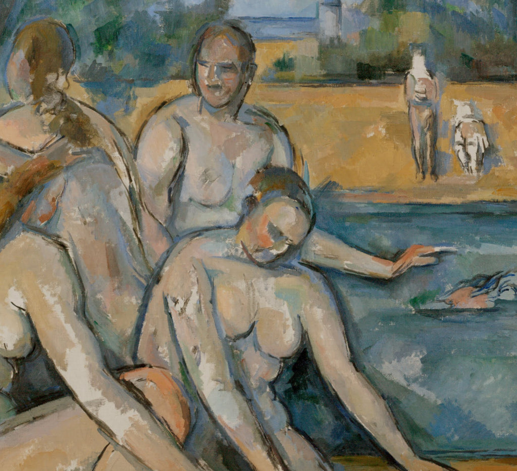 Paul Cézanne Post-Impressionist Fine Art Print, The Large Bathers