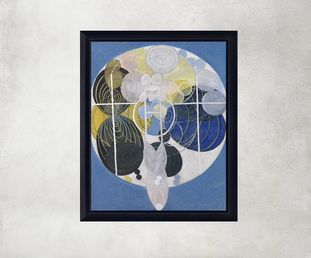 Hilma Af Klint Abstract Framed Art Print, The Large Figure Paintings, No. 5 Group 3