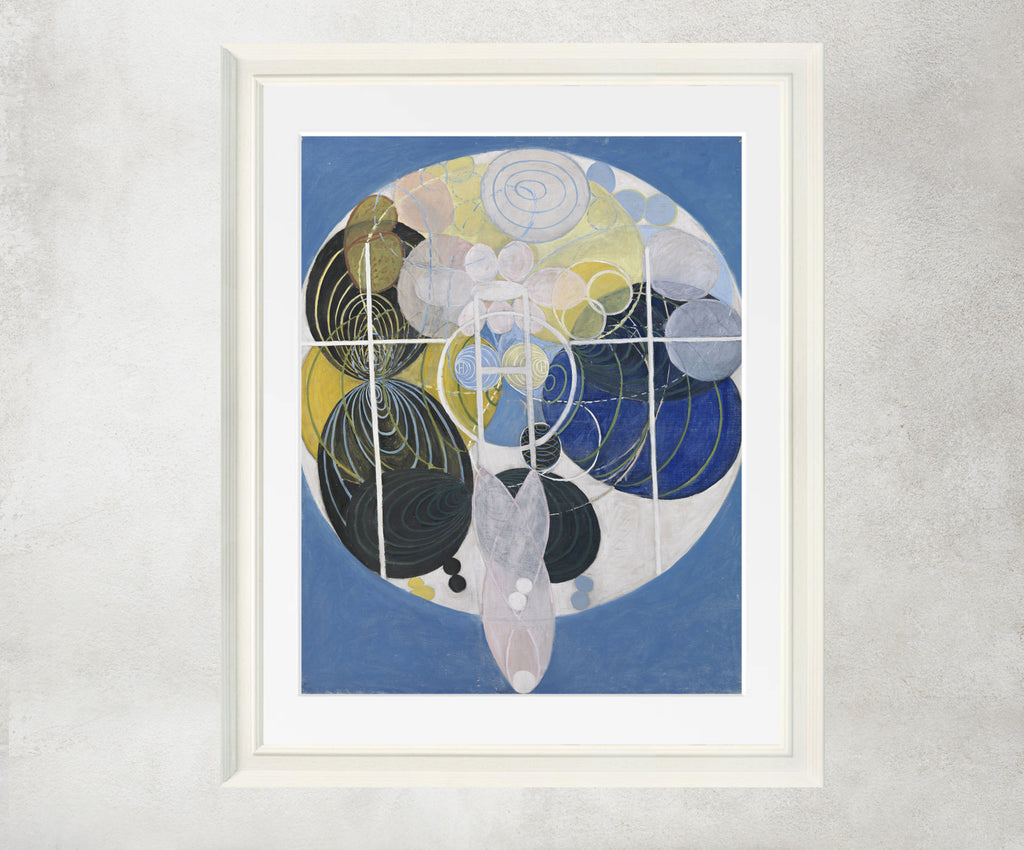 Hilma Af Klint Abstract Framed Art Print, The Large Figure Paintings, No. 5 Group 3