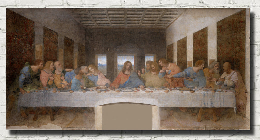 Leonardo da Vinci Fine Art Print, The Last Supper