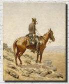 Frederic Remington, Fine Art Print : The Lookout