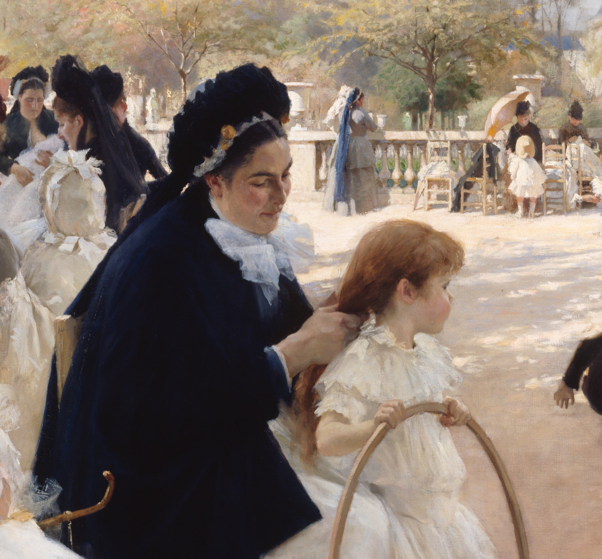 Albert Edefelt Fine Art Print The Luxembourg Gardens Paris GalleryThane albert-edefelt-fine-art-print-the-luxembourg-gardens-paris-gallerythane
