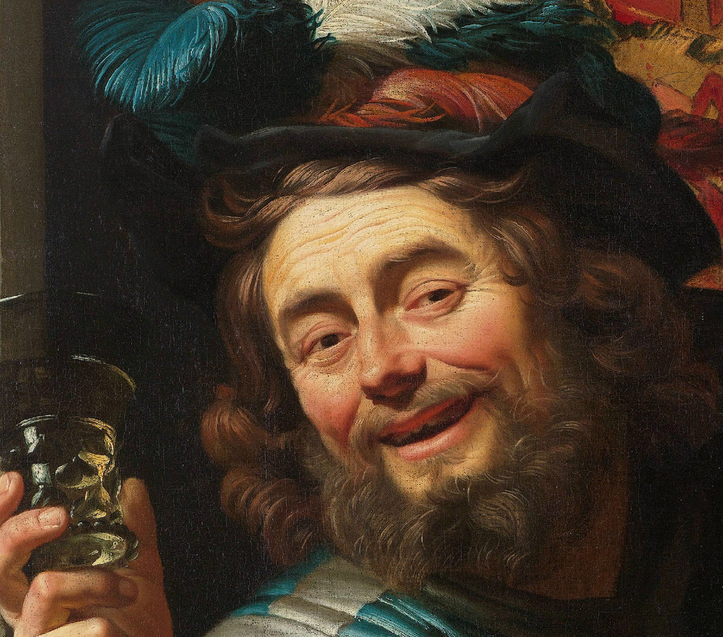 The Merry Fiddler, Gerard van Honthorst Fine Art Print