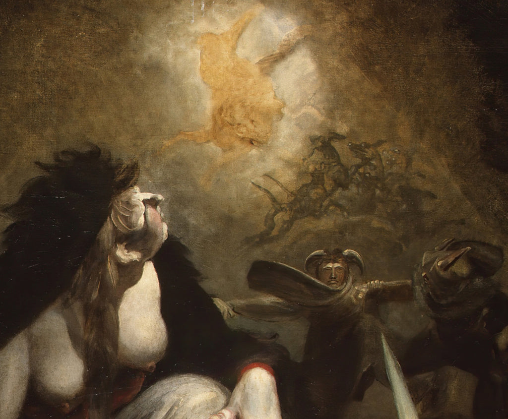 The Night-Hag Visiting Lapland Witches, Henry Fuseli Fine Art Print