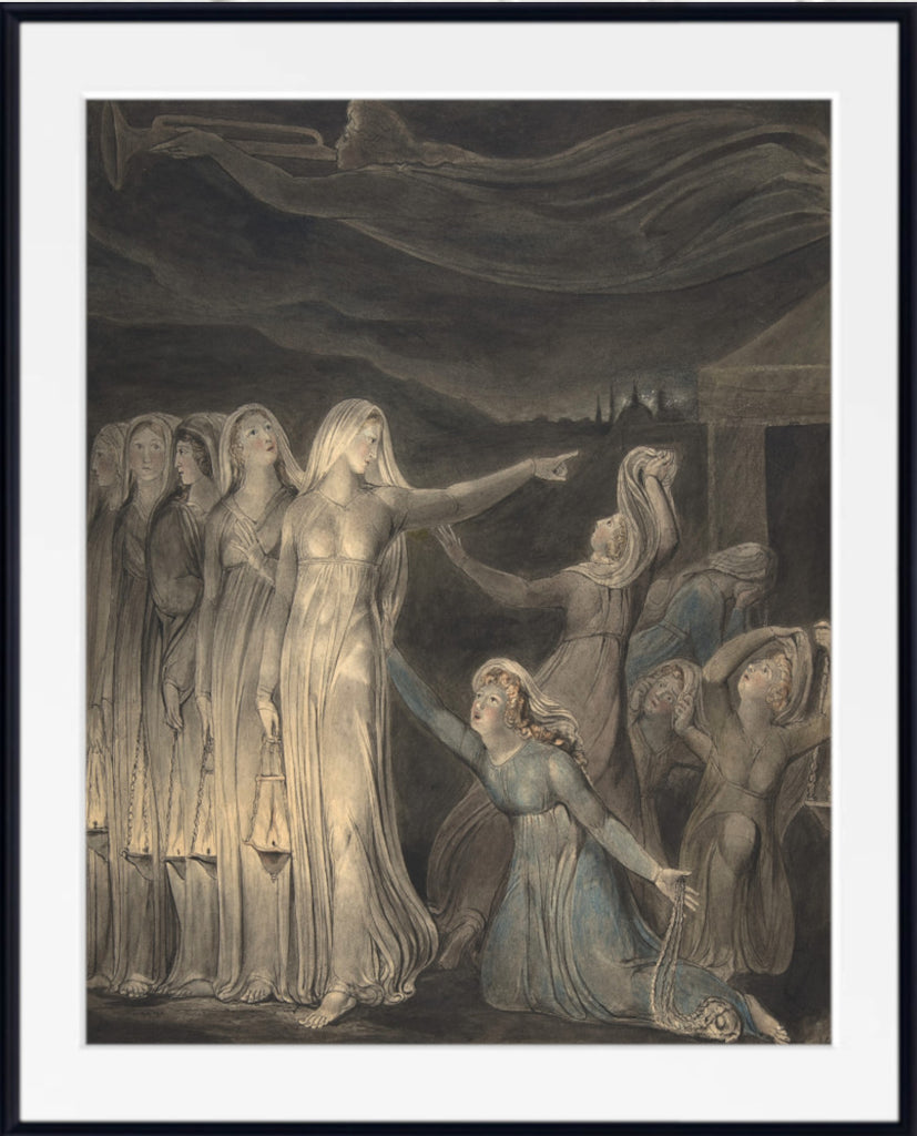 William Blake, The Parable of the Wise and Foolish Virgins