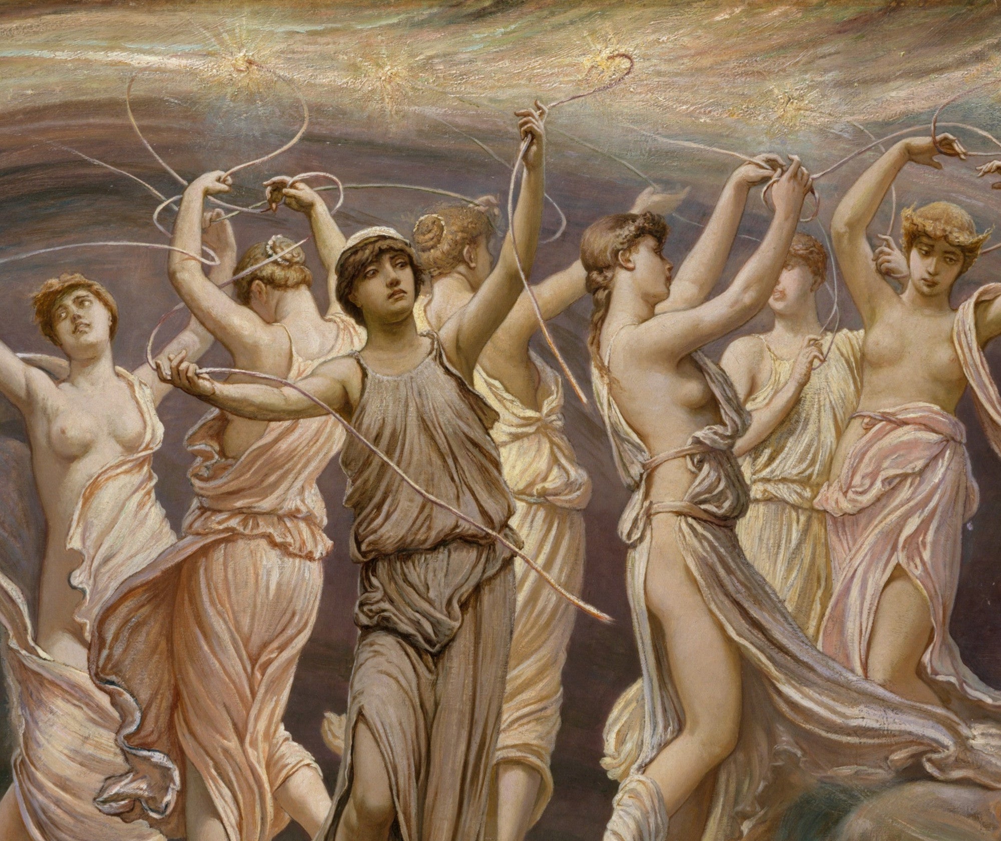 The Pleiades, Elihu Vedder, Premium Giclee Fine Art Print