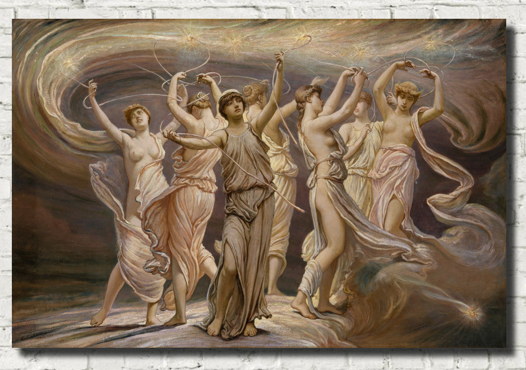 The Pleiades, Elihu Vedder, Premium Giclee Fine Art Print