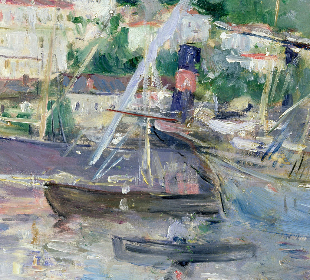 Berthe Morisot, French Fine Art Print : The Port of Nice