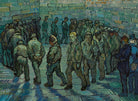 The Prison Courtyard, Vincent Van Gogh Fine Art Print