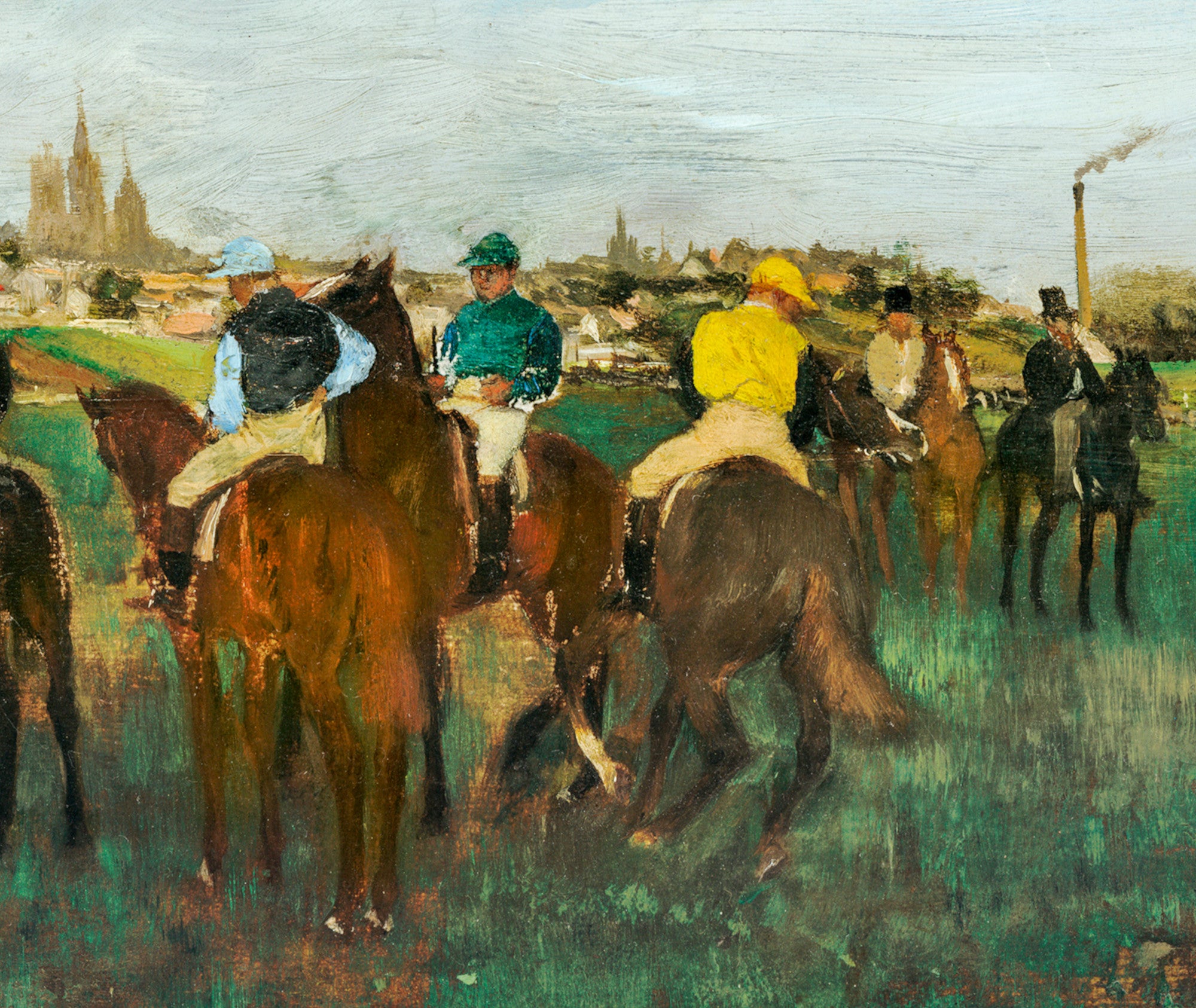 Edgar Degas, Fine Art Print : The Races – GalleryThane