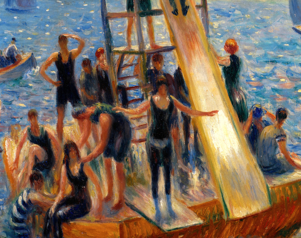 The Raft, William Glackens Fine Art Print