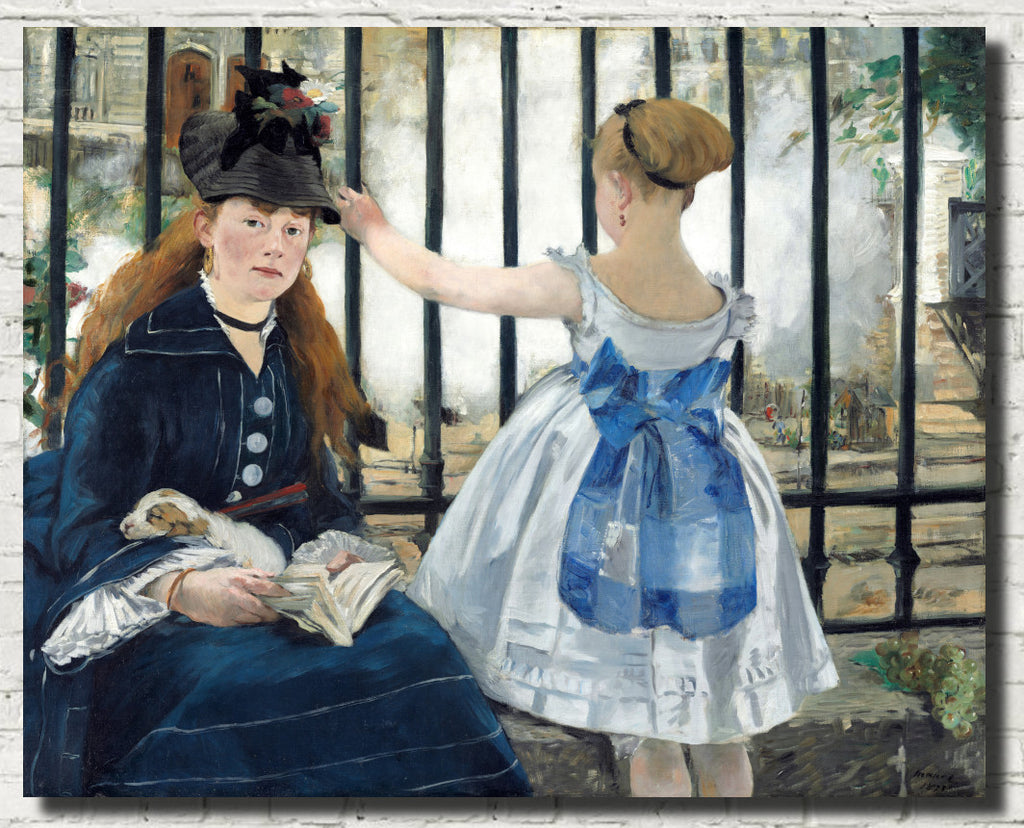 Édouard Manet, French Impressionist Fine Art Print : The Railway