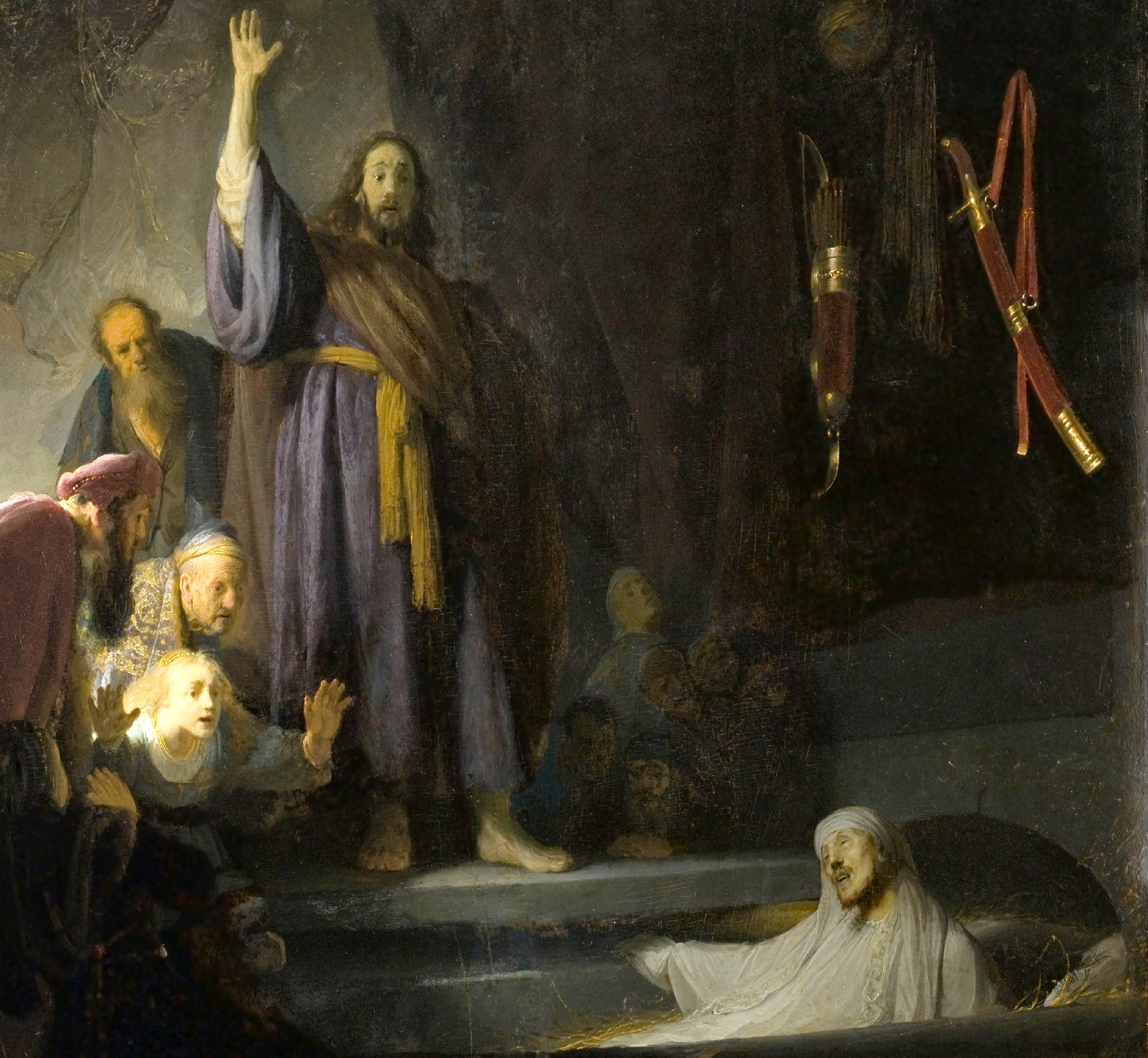 Rembrandt Fine Art Print, The Raising of Lazarus – GalleryThane