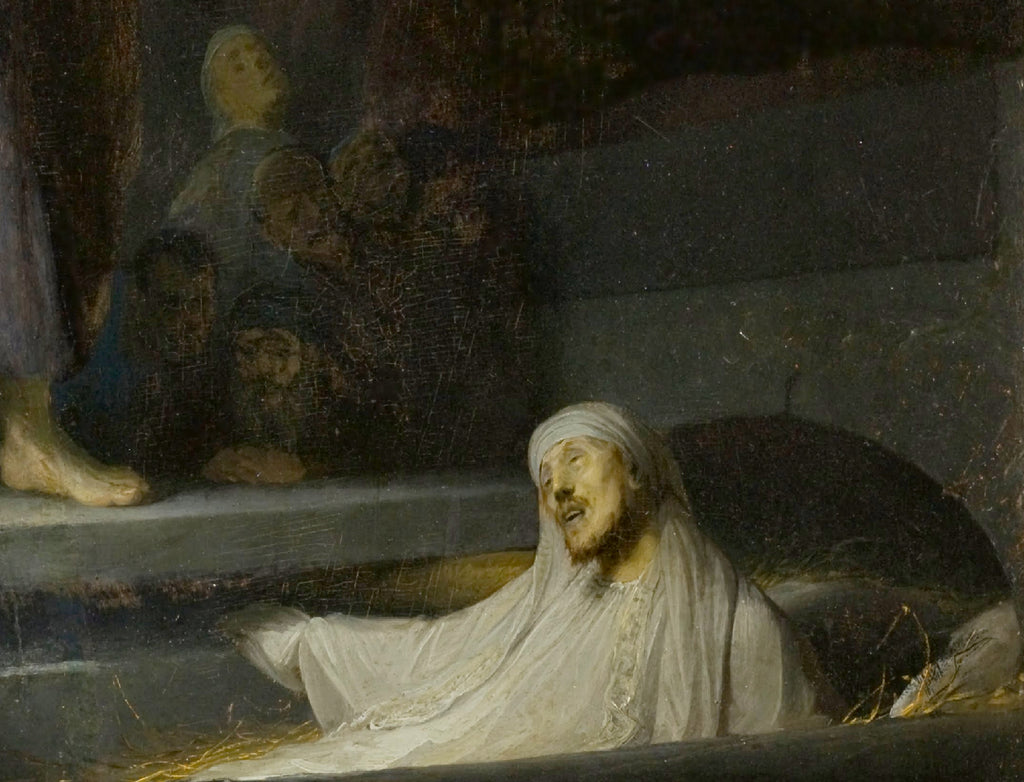 Rembrandt Fine Art Print, The Raising of Lazarus