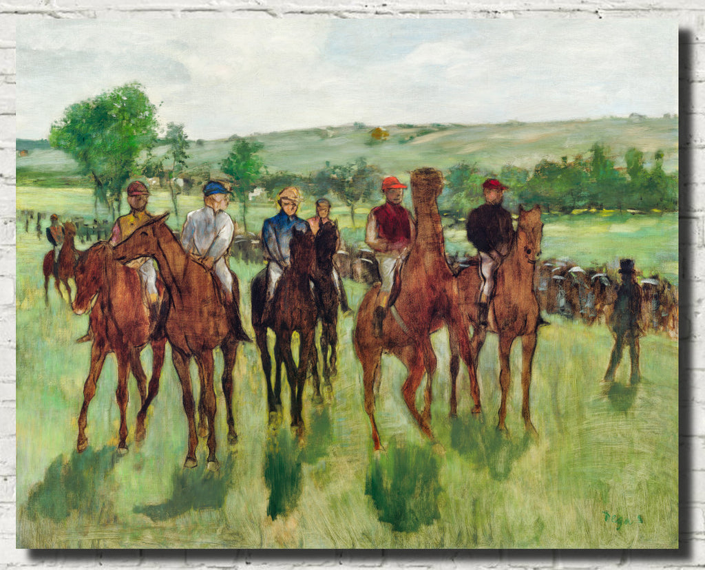 Edgar Degas, Fine Art Print : The Riders