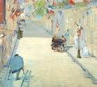 Édouard Manet, French Impressionist Fine Art Print : The Rue Mosnier with Flags