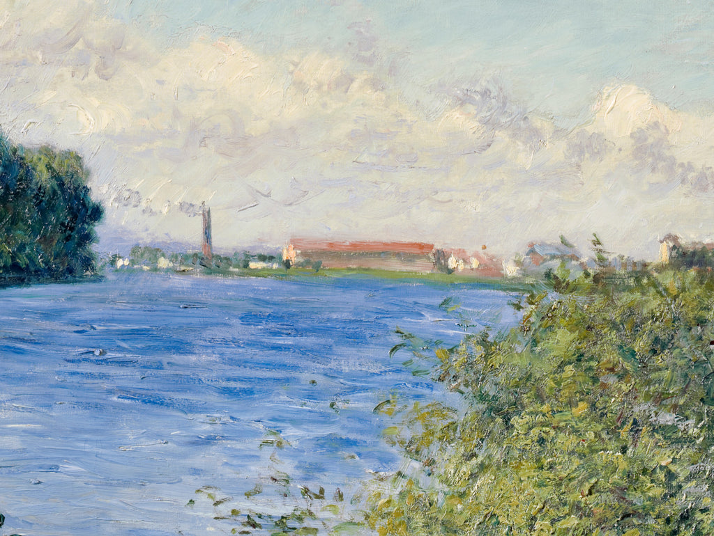 Gustave Caillebotte Fine Art Print : The Seine at Argenteuil