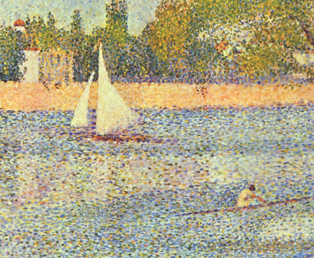 Georges Seurat Print : The Seine at La Grand Jatte