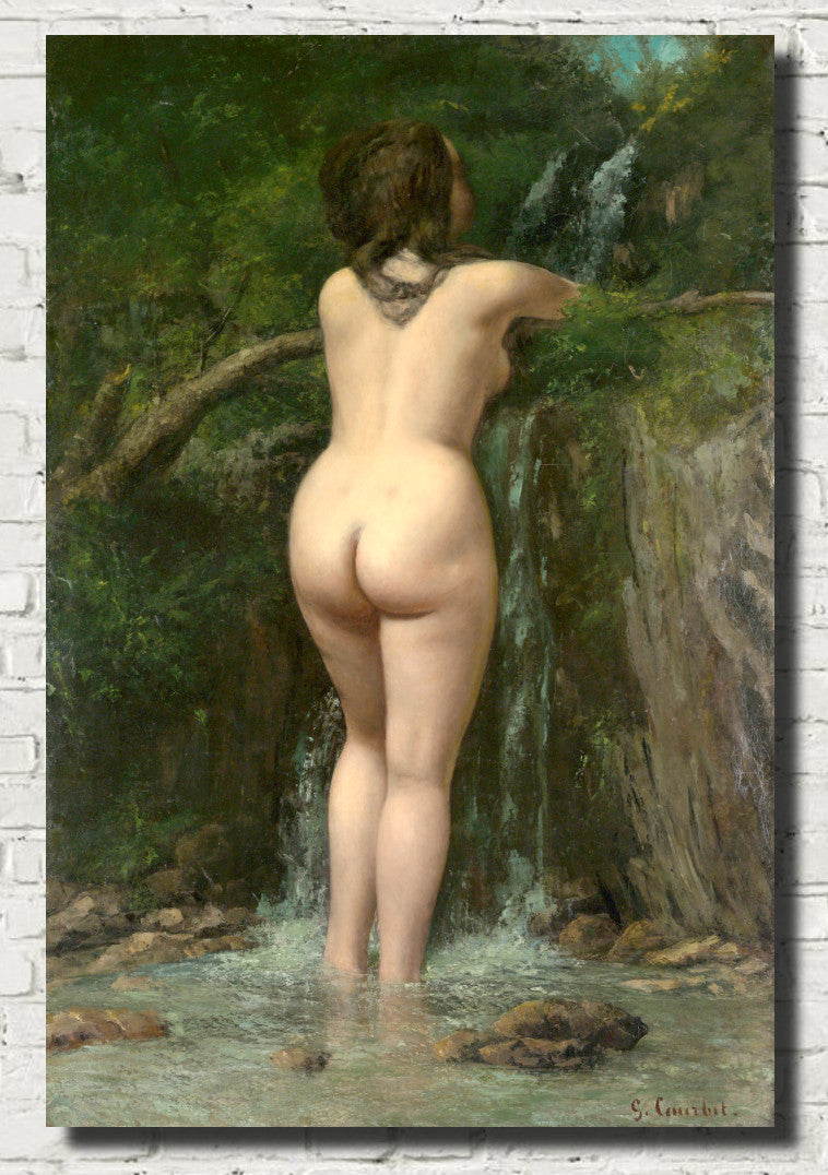 The Source, Gustave Courbet Fine Art Print