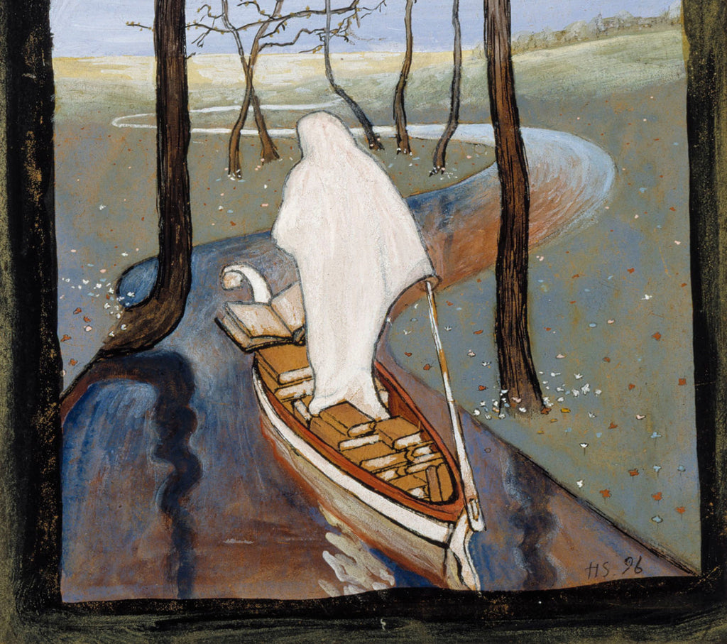 Hugo Simberg Fine Art Print, The Stream of Life, On the River of Life