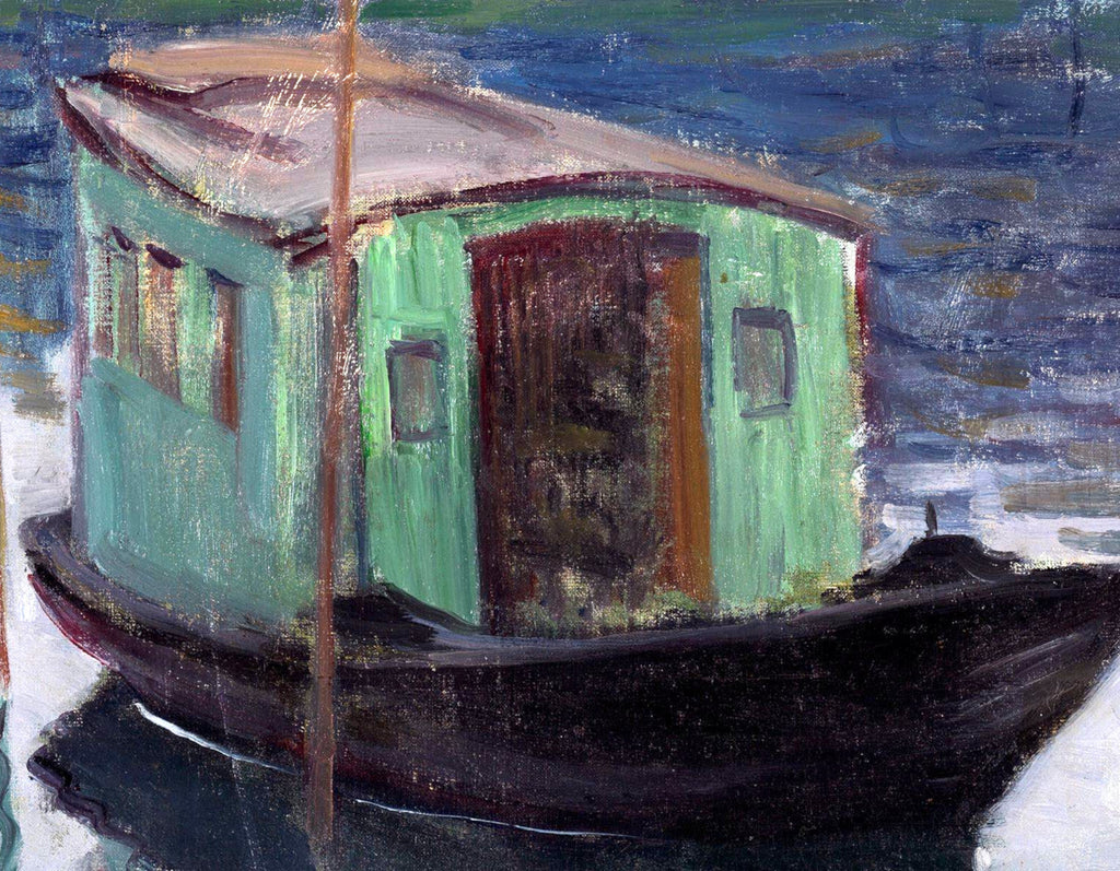 Claude Monet Fine Art Print, The Studio Boat