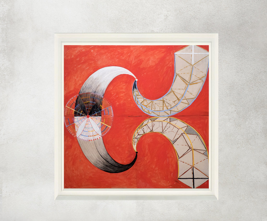 Hilma Af Klint Abstract Framed Art Print, No 9 Swan
