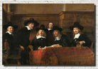 Rembrandt Fine Art Print, The Syndics of the Amsterdam Drapers' Guild, (Sampling Officials)