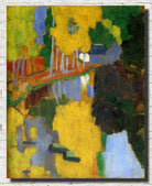 Paul Sérusier Abstract Fine Art Print, The Talisman