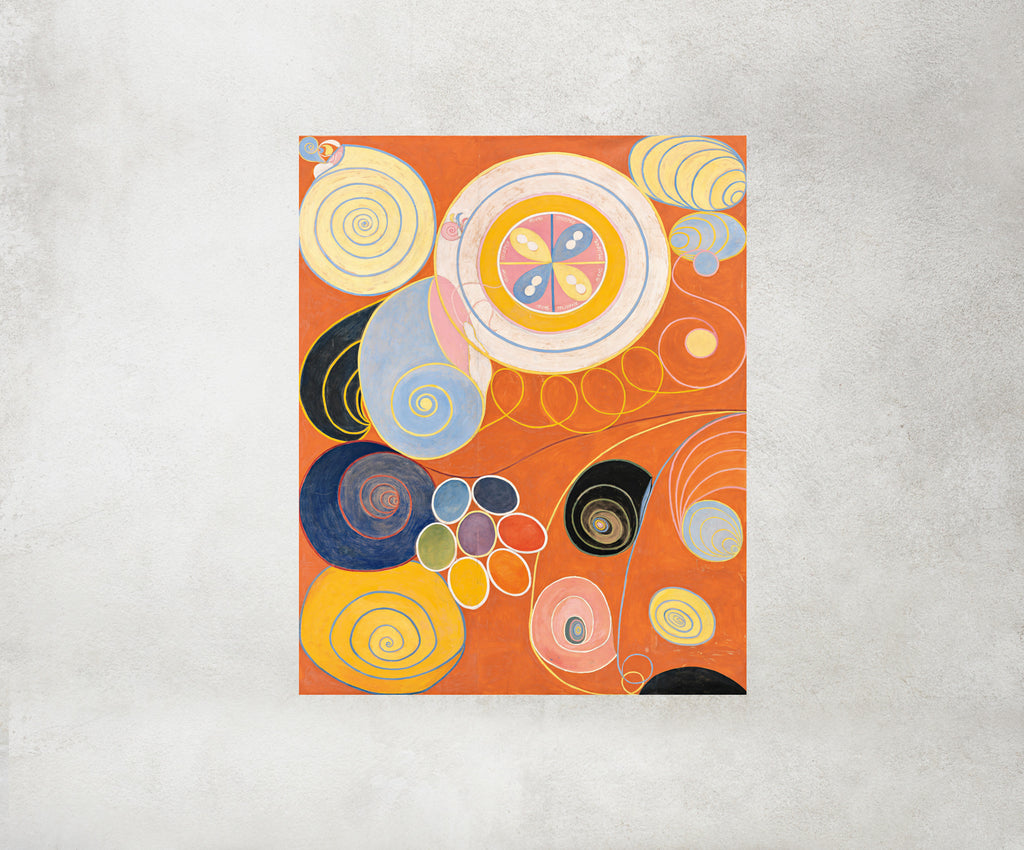 Hilma Af Klint Abstract Framed Art Print, The Ten Largest, No. 3 Youth