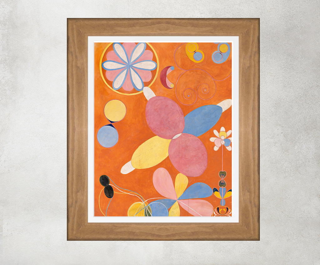 Hilma Af Klint Abstract Framed Art Print, The Ten Largest, No. 4 Youth