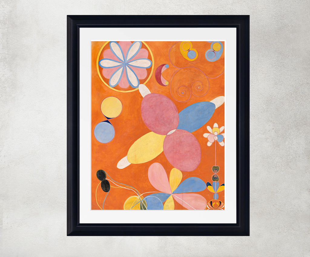 Hilma Af Klint Abstract Framed Art Print, The Ten Largest, No. 4 Youth