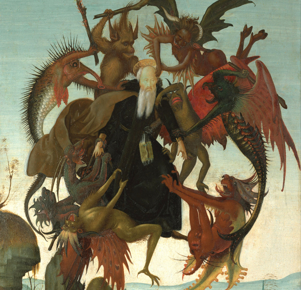 Michelangleo Fine Art Print, The Torment of Saint Anthony
