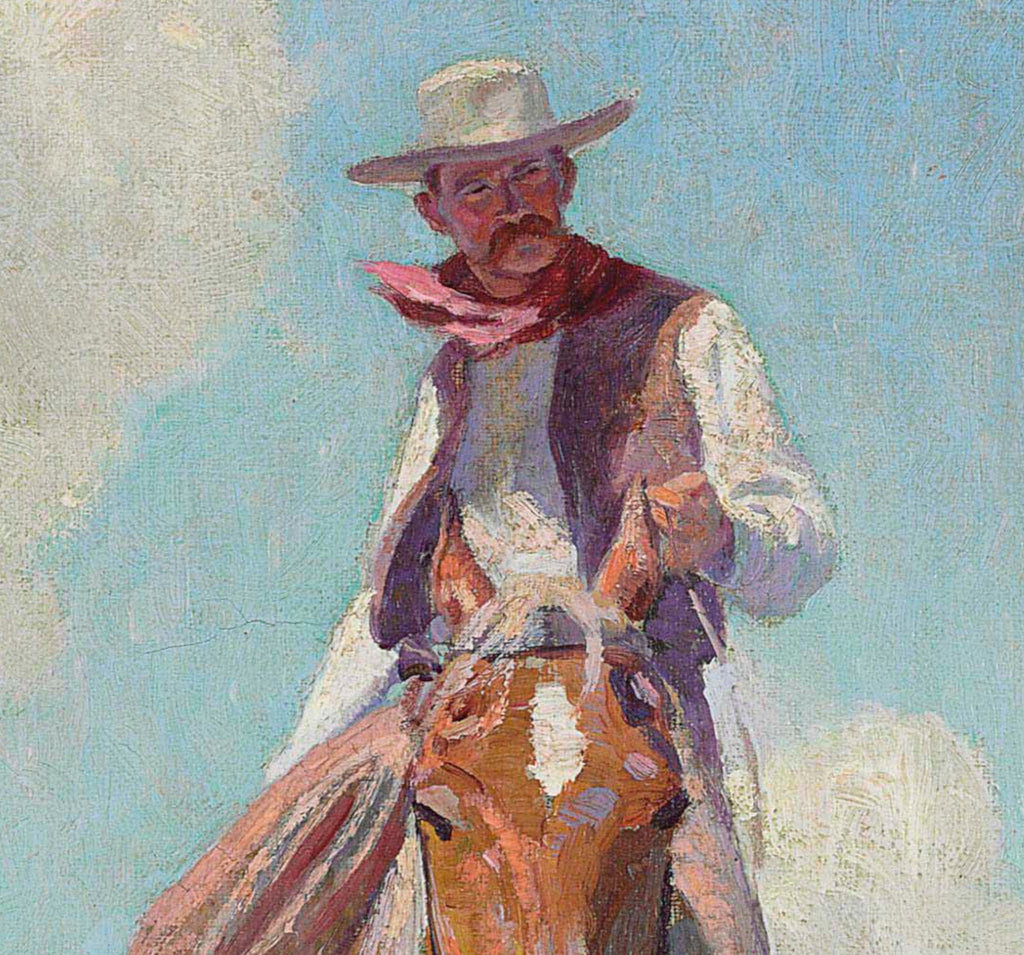 William Herbert Dunton Fine Art Print : The Trail Foreman