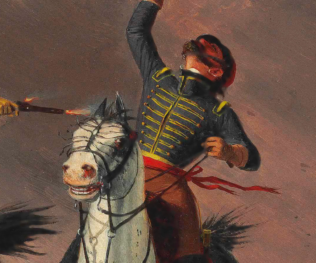 Charles Deas Fine Art Print, The Trooper