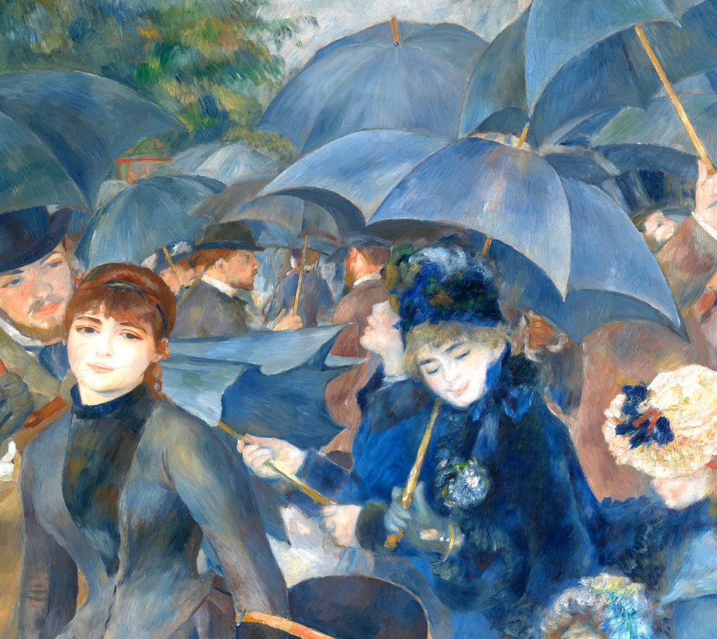 Renoir, Impressionist Fine Art Print, The Umbrellas