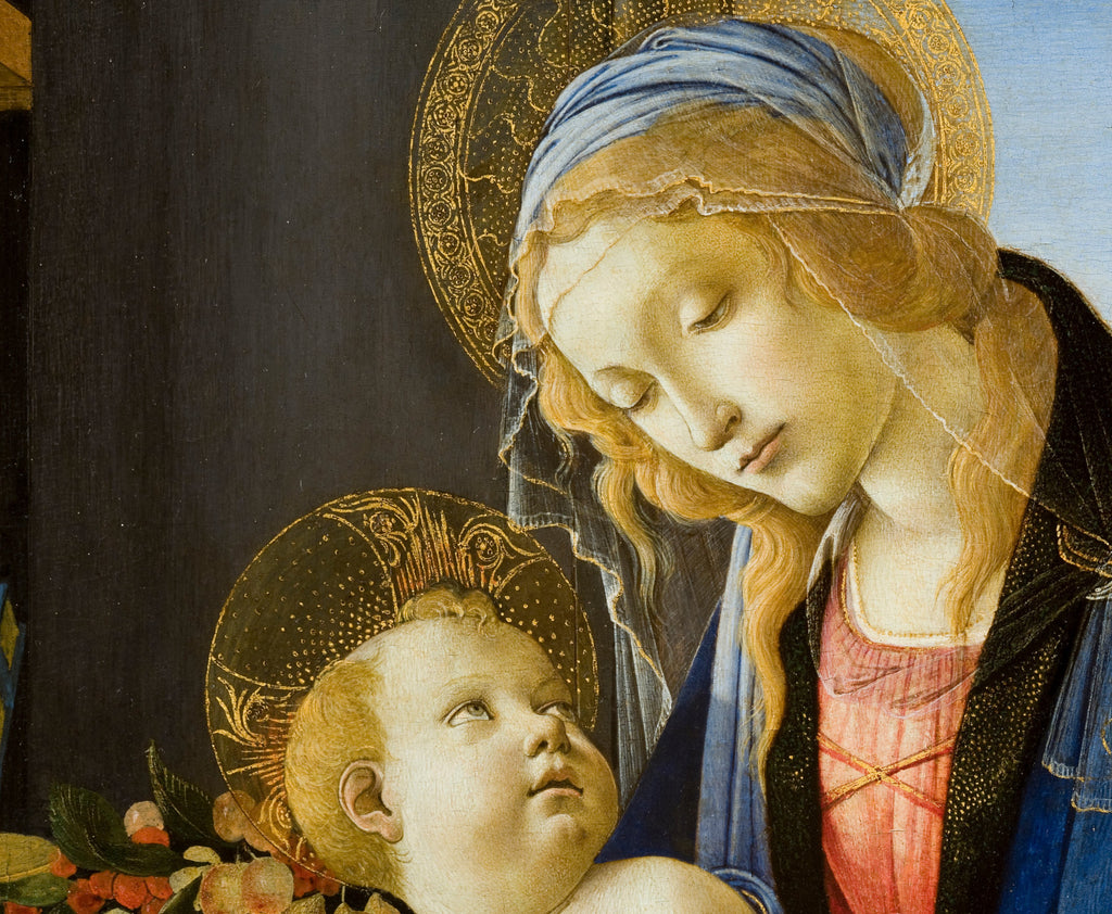 Sandro Botticelli Fine Art Print : The Virgin and Child