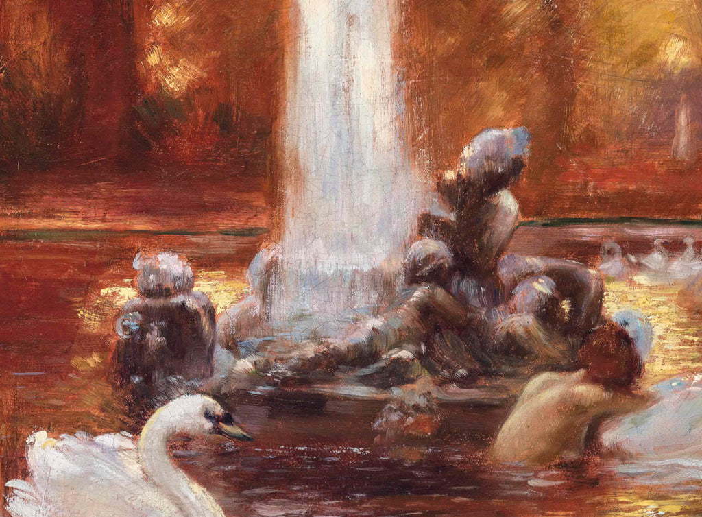 Gaston La Touche Fine Art Print, The Water Fountain