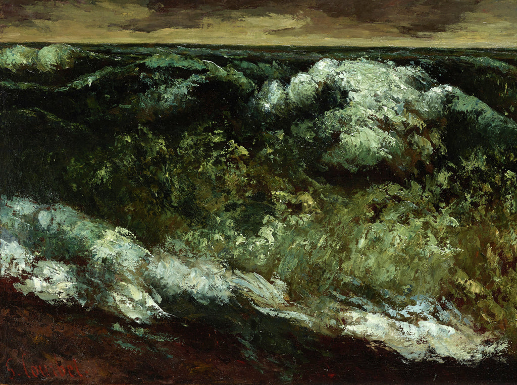 Gustave Courbet Fine Art Print, The Wave