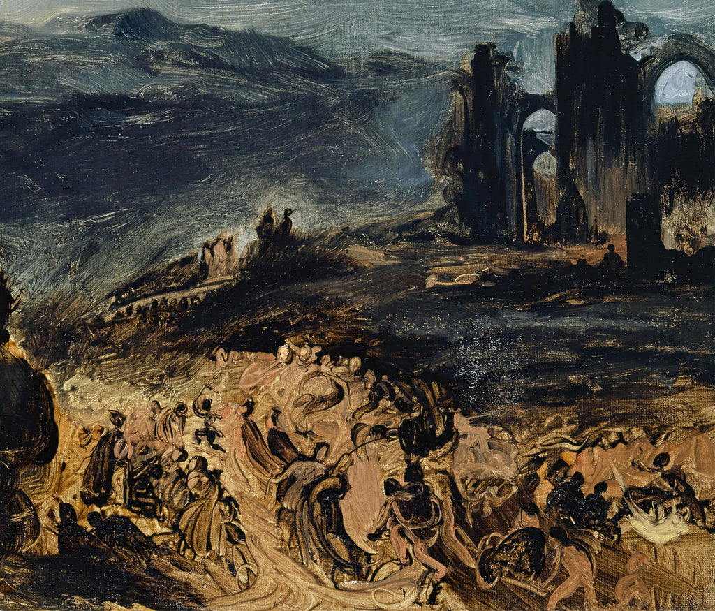 The Witches’ Sabbath, Eugène Delacroix Fine Art Print