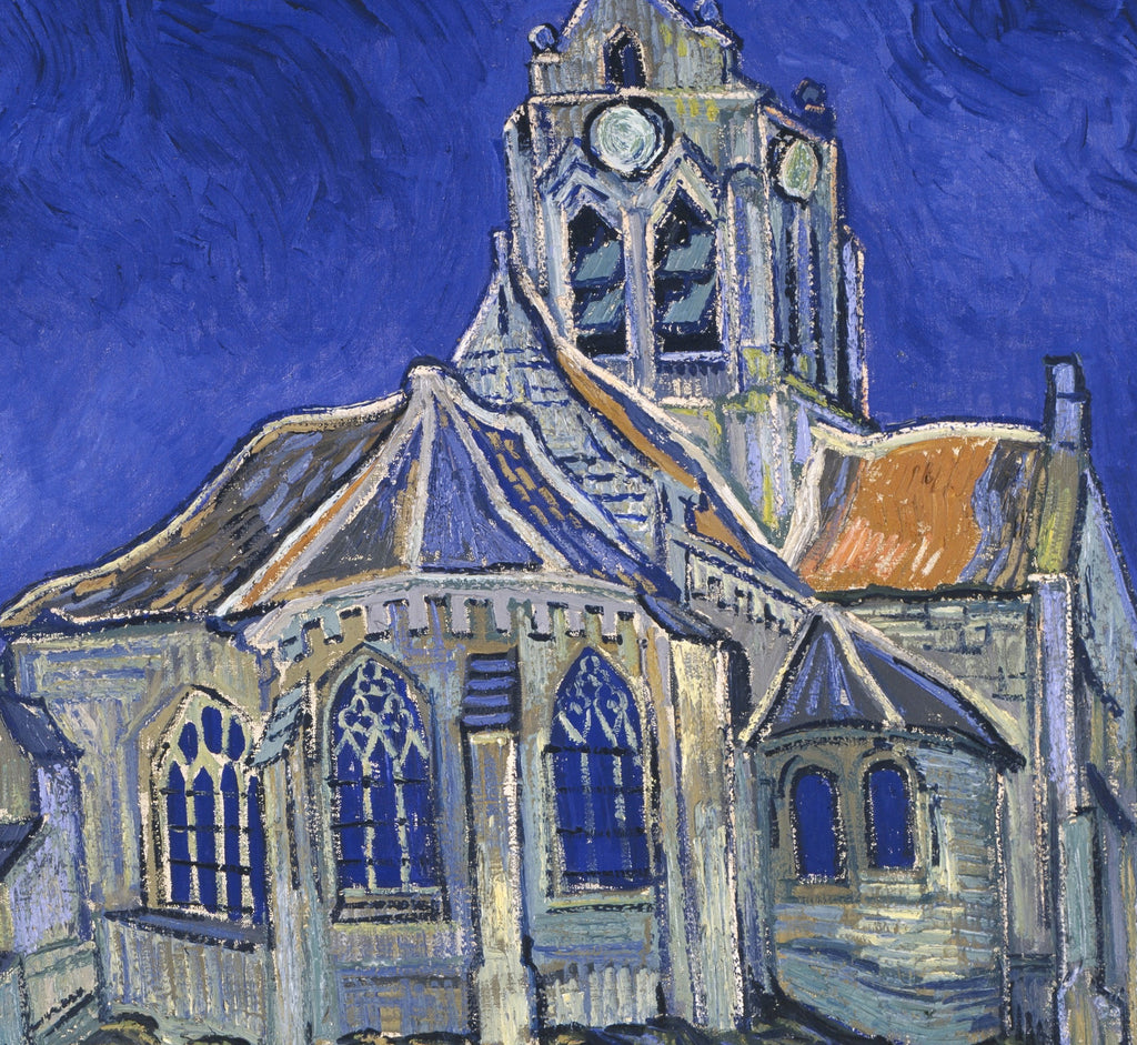 Vincent Van Gogh Fine Art Print, The Church in Auvers sur Oise