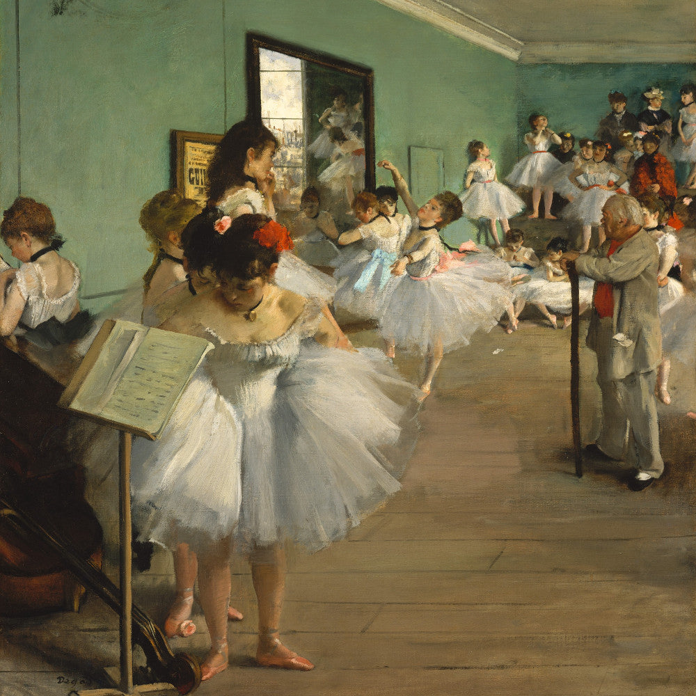 Edgar Degas, French Fine Art Print :  The Dance Class