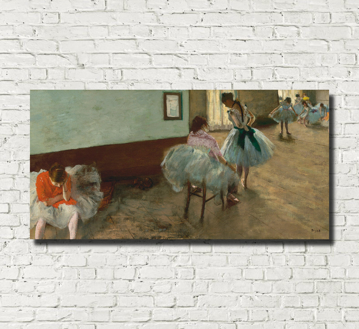 Edgar Degas, French Fine Art Print : The Dance Lesson – Gallerythane