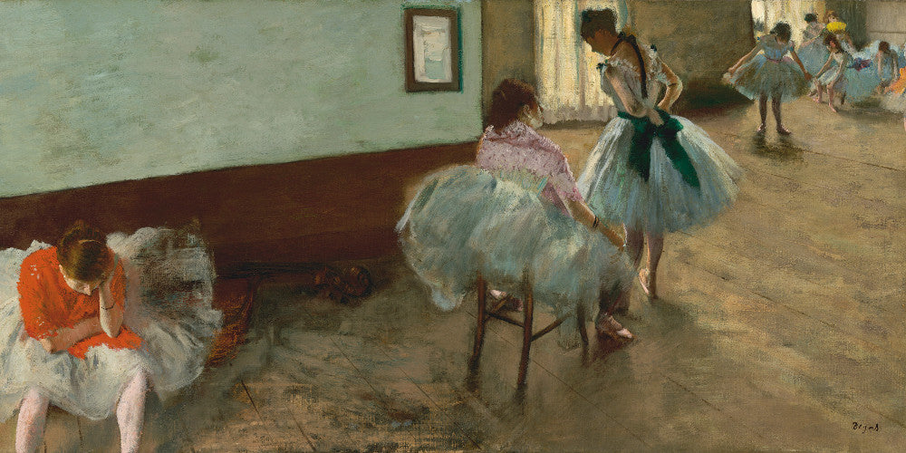 Edgar Degas, French Fine Art Print : The Dance Lesson