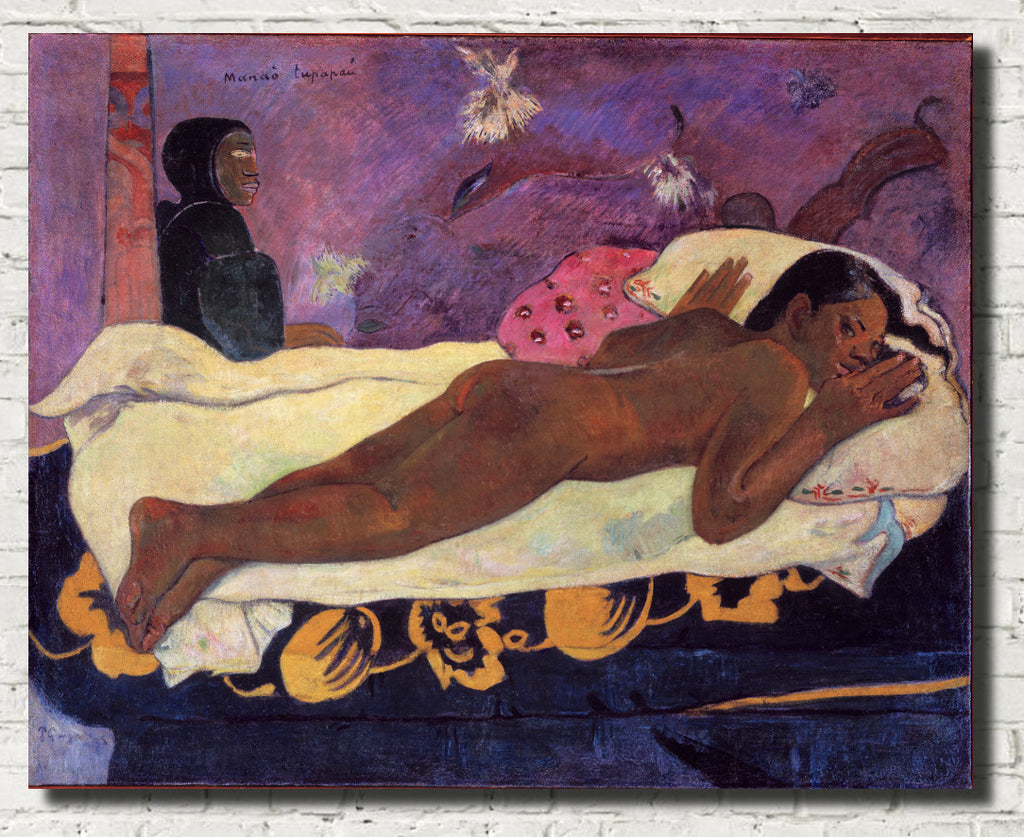 Paul Gauguin Fine Art Print : The Spirit of the Dead Keep Watch