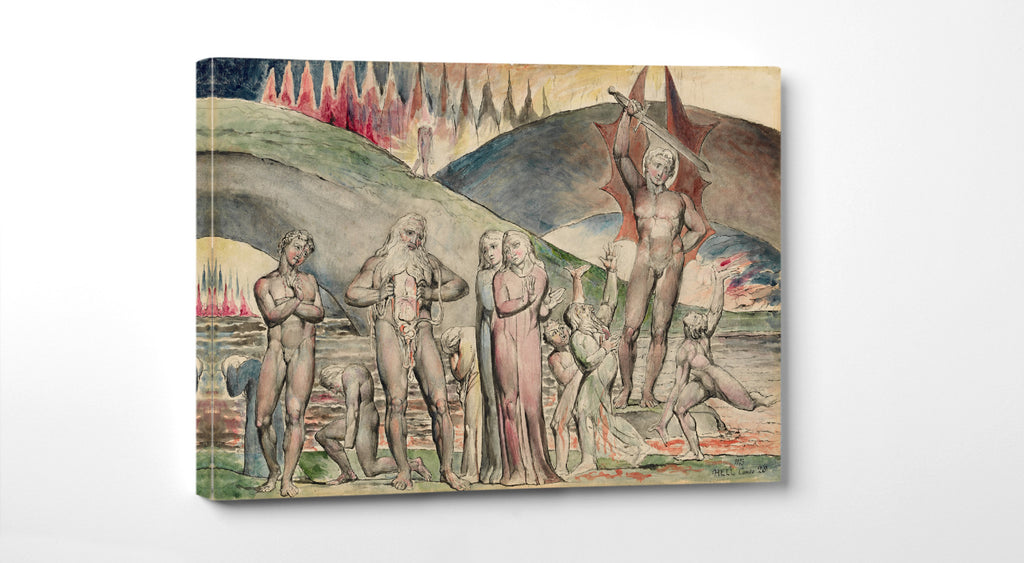 The schismatics and sowers of discord - Mahomet, William Blake