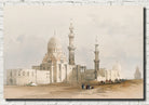 Tombs of the Caliphs Cairo Mosque of Ayed Bey, David Roberts Fine Art Print
