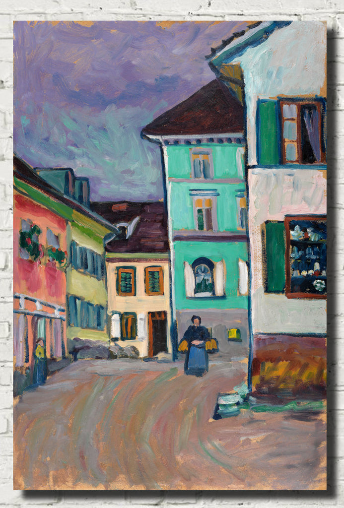 Wassily Kandinsky Fine Art Print, Top of the Johannisstrasse