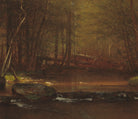 Trout Brook in the Catskills Worthington Whittredge
